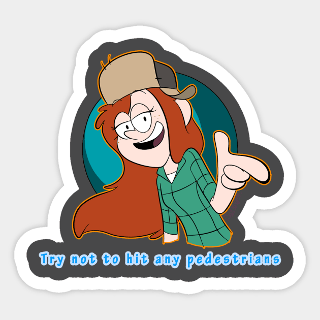 Wendy's Words of Wisdom Sticker by Skaleigha